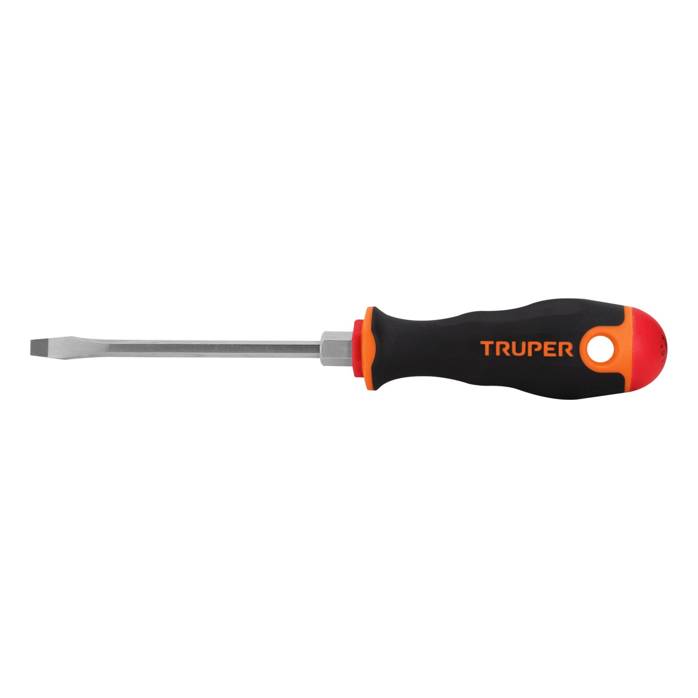 DR-3/16X4B Desarmador plano 3/16" x 4" mango Comfort Grip, Truper