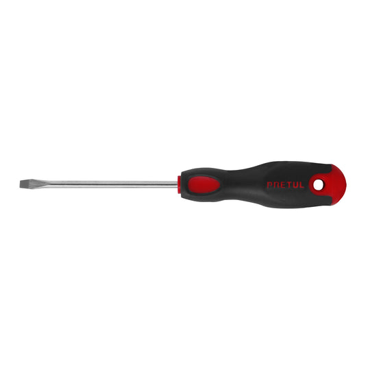 DR-3/16X4BP Desarmador plano 3/16 x 4" mango Comfort Grip, PRETUL