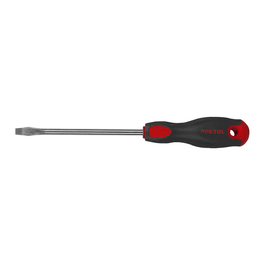 DR-5/16X6BP Desarmador plano 5/16" x 6" mango Comfort Grip, PRETUL