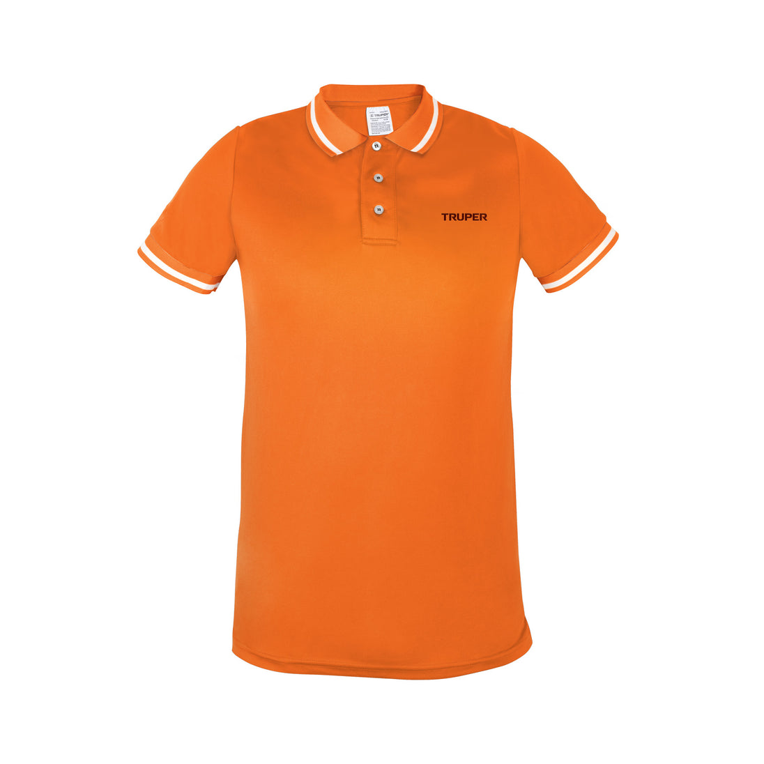 DRY-NC-M Playera polo performance para hombre, naranja, M, Truper