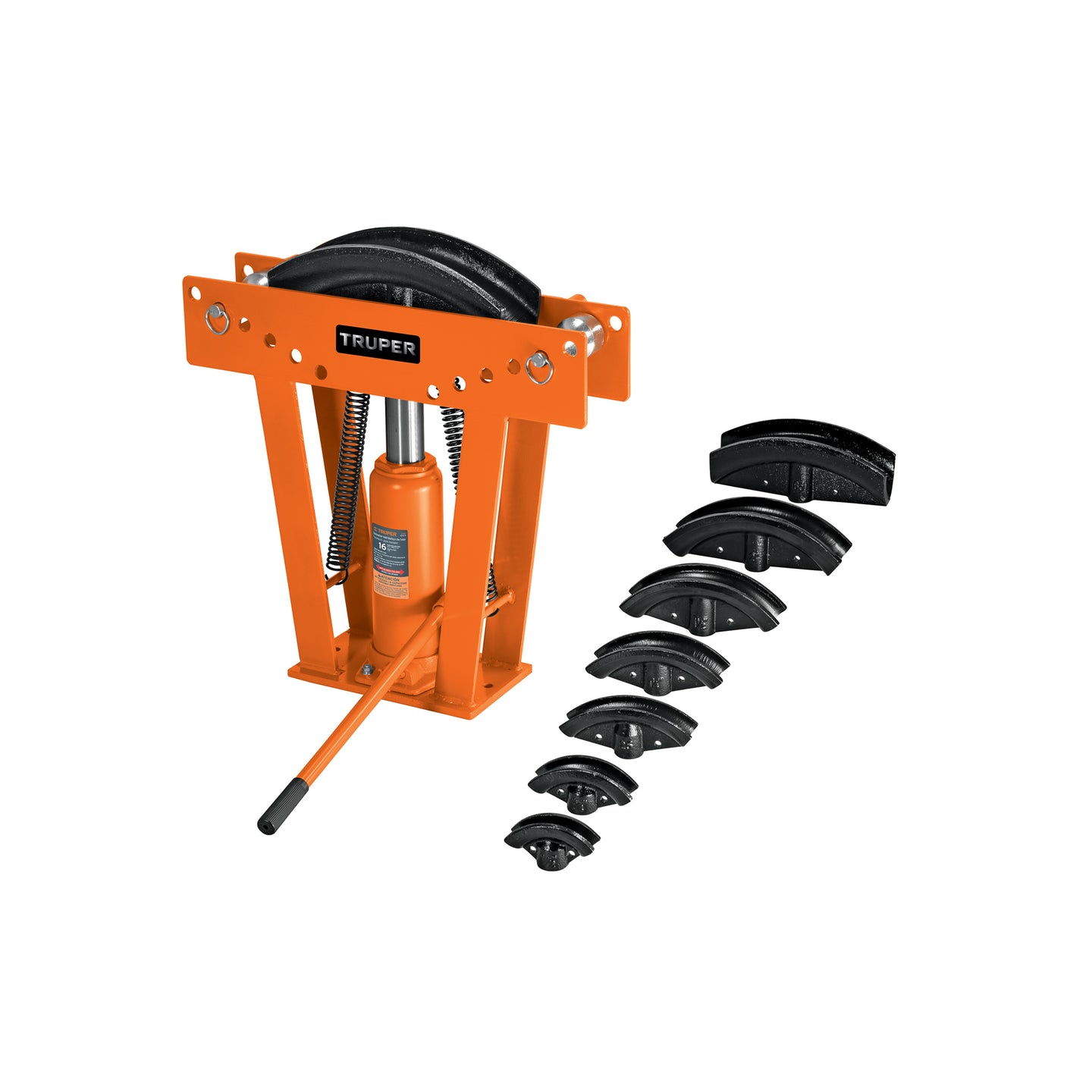DTH-16 Doblador hidráulico para tubo, 16 ton, Truper