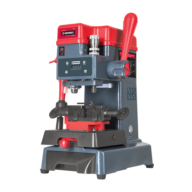 DUP-410 Duplicadora de 8 tipos de llaves, tipo taladro, HERMEX