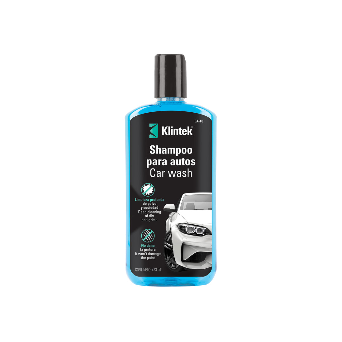 EA-10 Shampoo para auto, 473 ml, KLINTEK