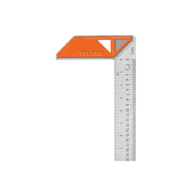 EC-8 Escuadra 8" para carpintero con mango 100% de aluminio