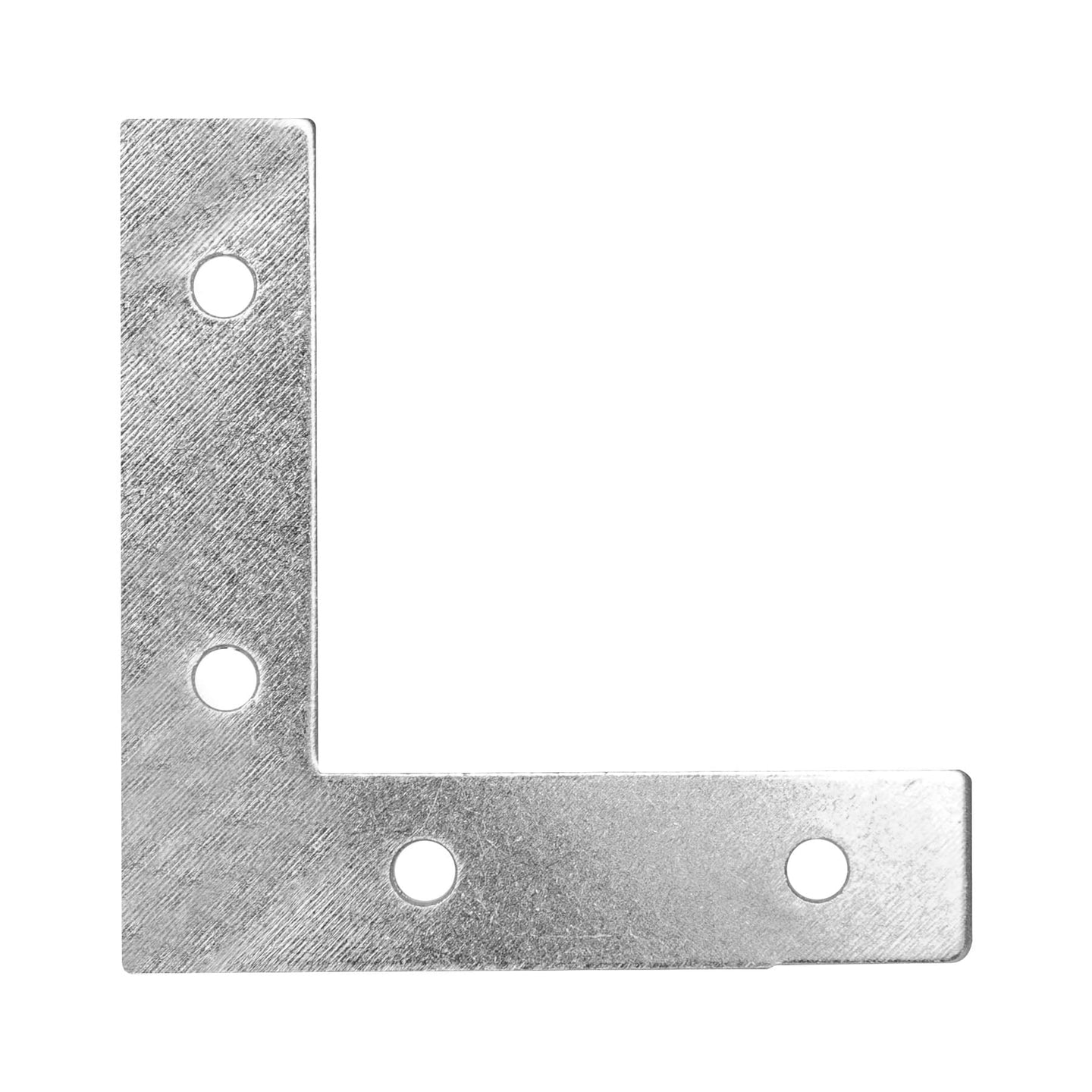 ECAN- 2-1/2 Bolsa c/24 escuadras planas cantoneras 2-1/2"x2-1/2", FIERO