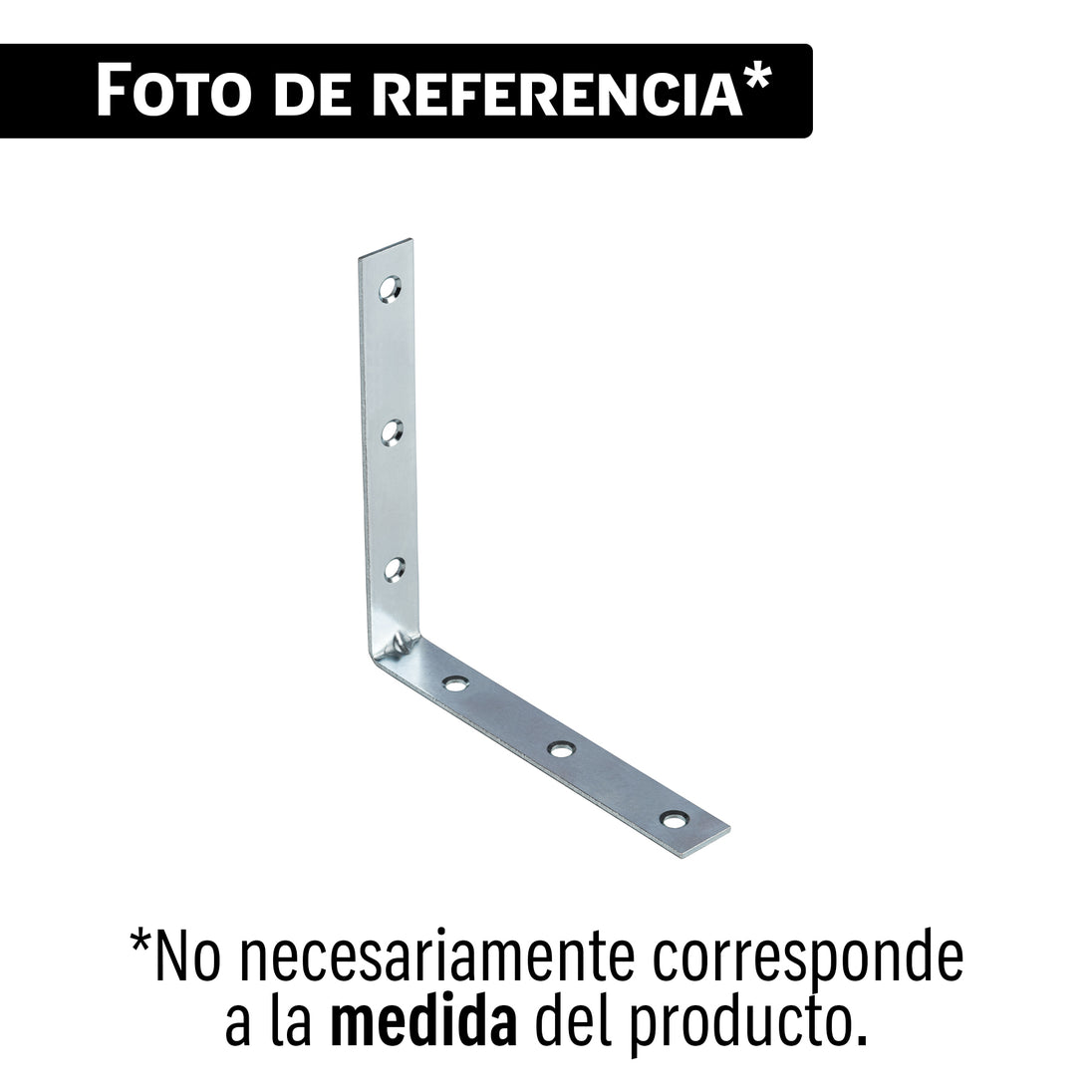 Escuadra de Acero Galvanizado Fiero EESQ-5 | 5" Refuerzo