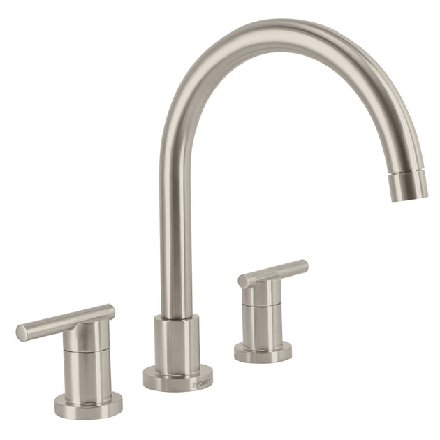 ELF-81N Mezcladora satín cuello alto para fregadero, FOSET ELEMENT