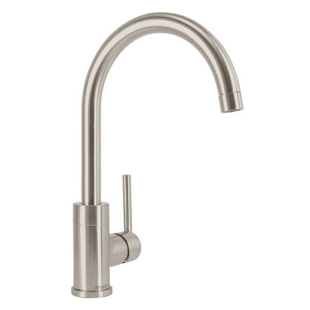 ELF-83N Monomando satín cuello alto para fregadero, FOSET ELEMENT