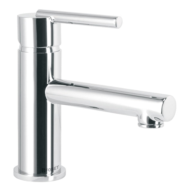 ELM-45 Monomando corto cromo para lavabo, FOSET ELEMENT