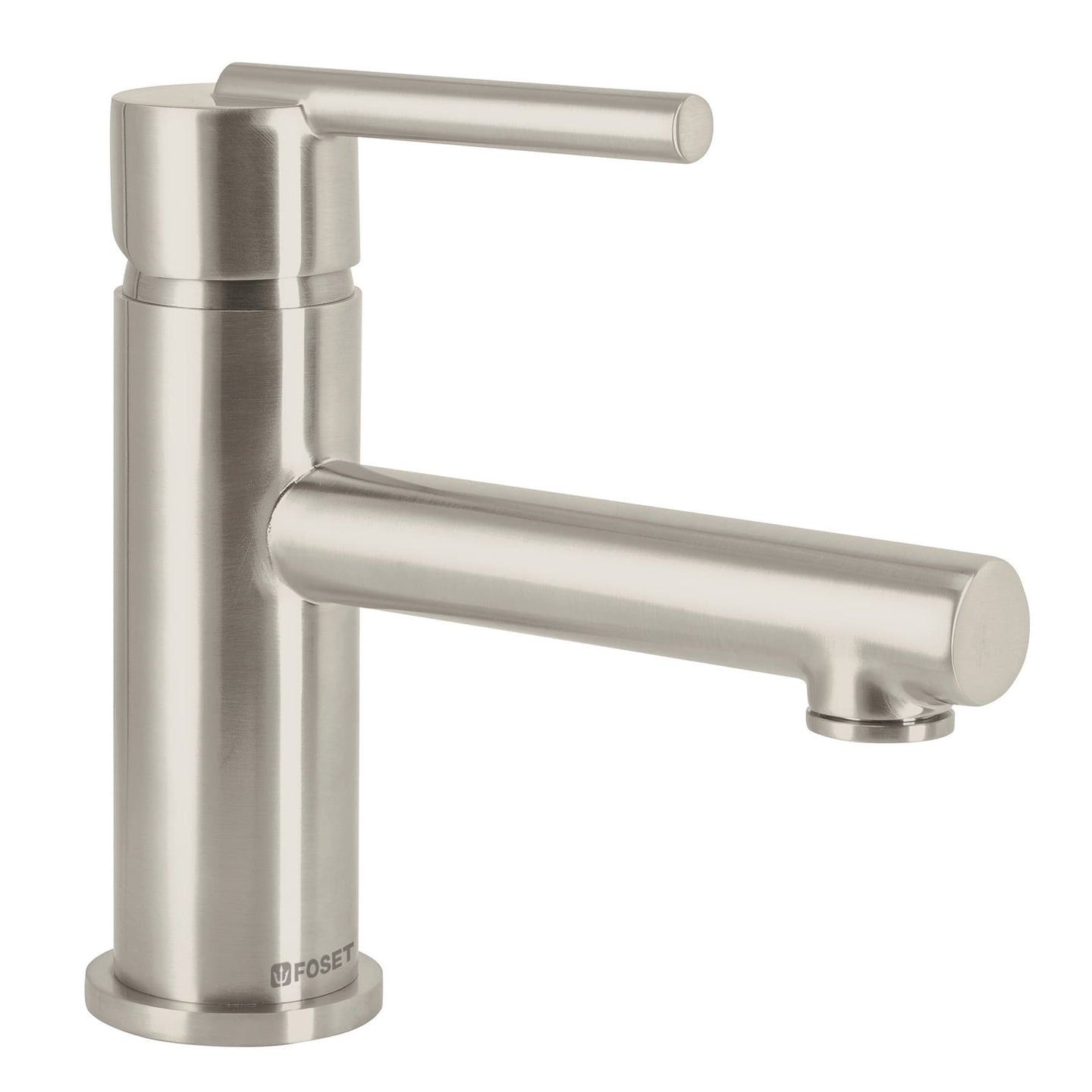 ELM-45N Monomando corto satín para lavabo, FOSET ELEMENT