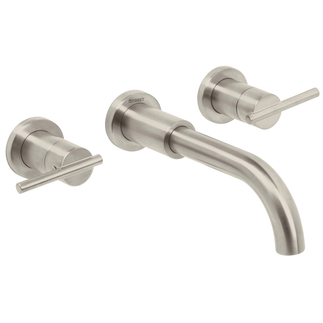 ELM-92N Mezcladora satín de pared para lavabo, FOSET ELEMENT