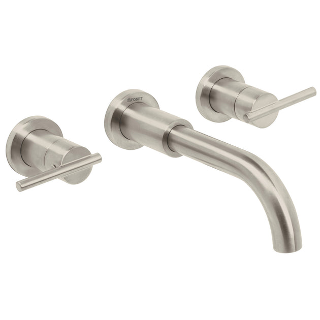 ELM-92N Mezcladora satín de pared para lavabo, FOSET ELEMENT