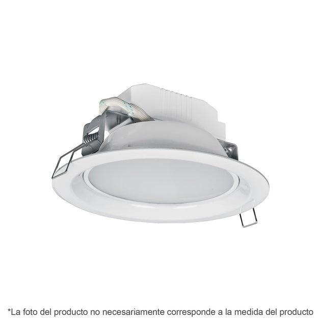 EMP-100LC Luminario LED empotrable 5 W 3000 K, redondo, VOLTECK
