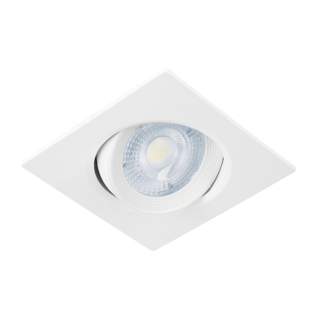 EMP-106L Luminario LED empotrable 5W 6500K, cuadrado, blanco, VOLTECK