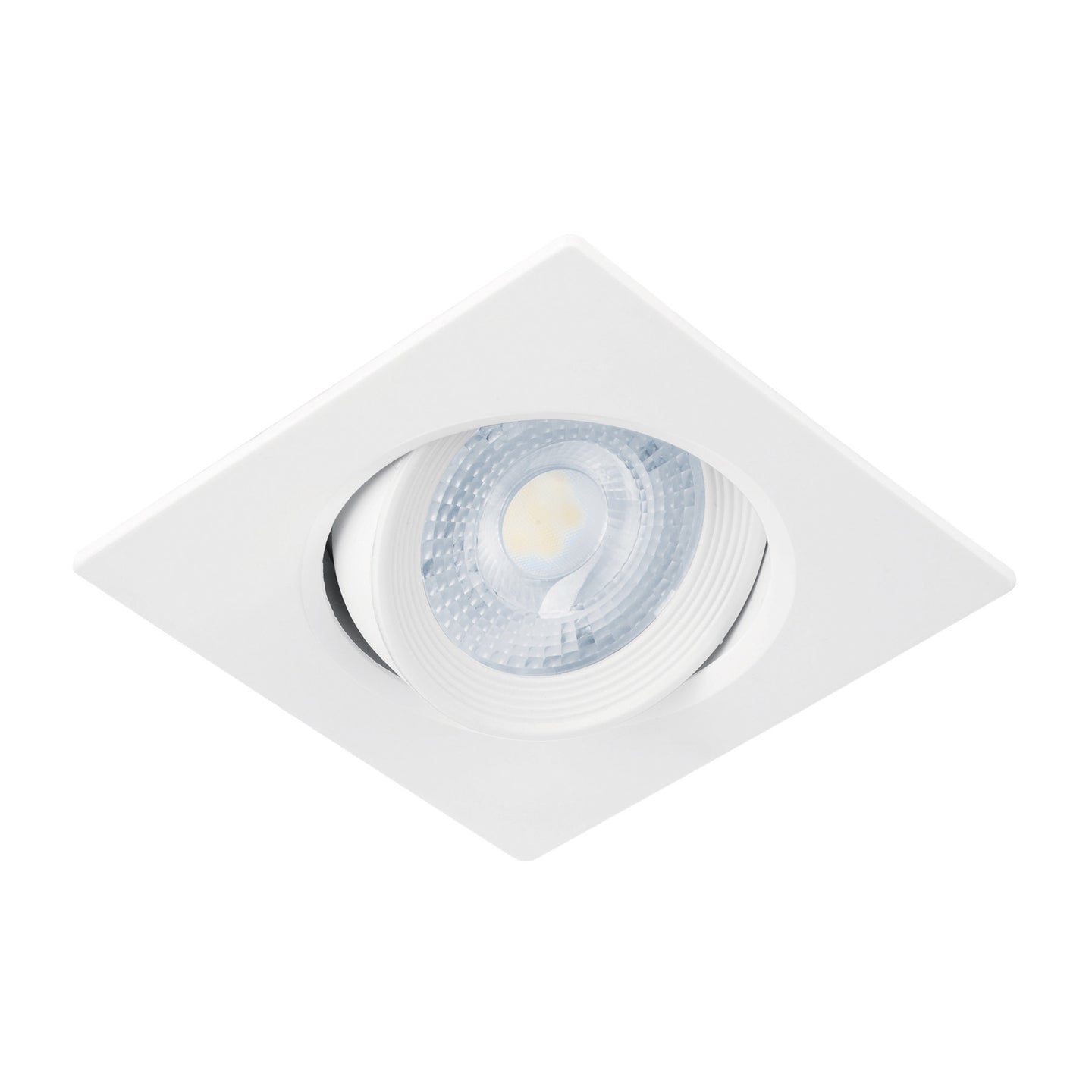 EMP-106L Luminario LED empotrable 5W 6500K, cuadrado, blanco, VOLTECK