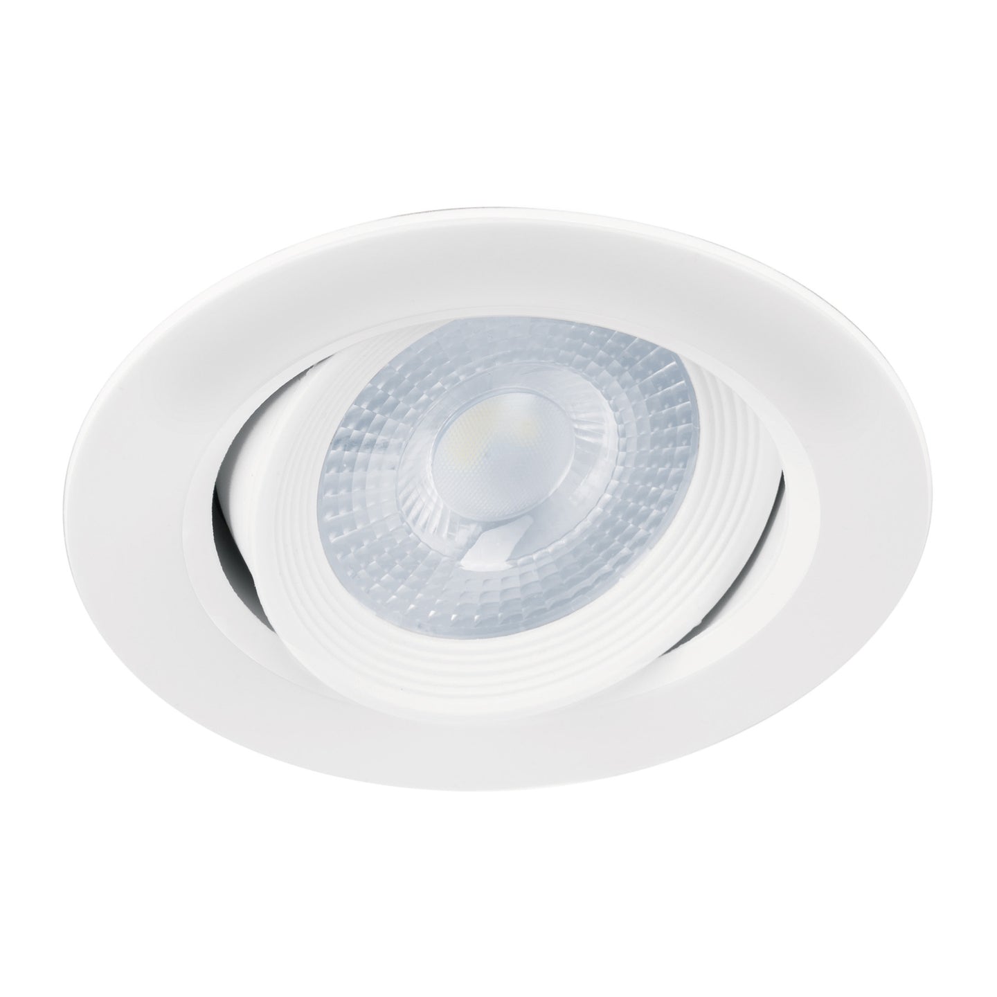 EMP-109L Luminario LED empotrable 5W 6500K, redondo, blanco, VOLTECK
