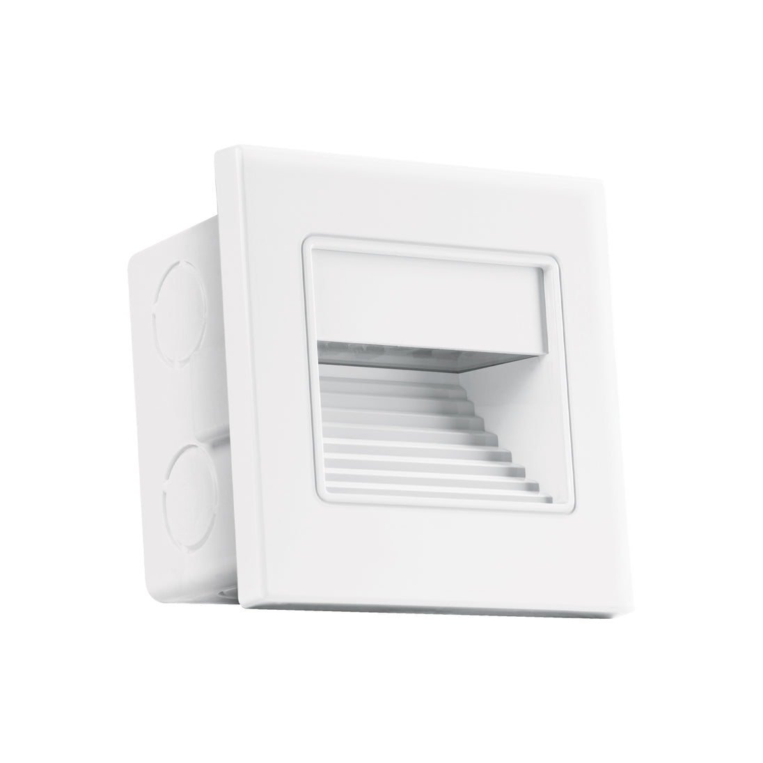 EMP-700L Luminario LED empotrable de cortesía 1W 3000K blanco VOLTECK