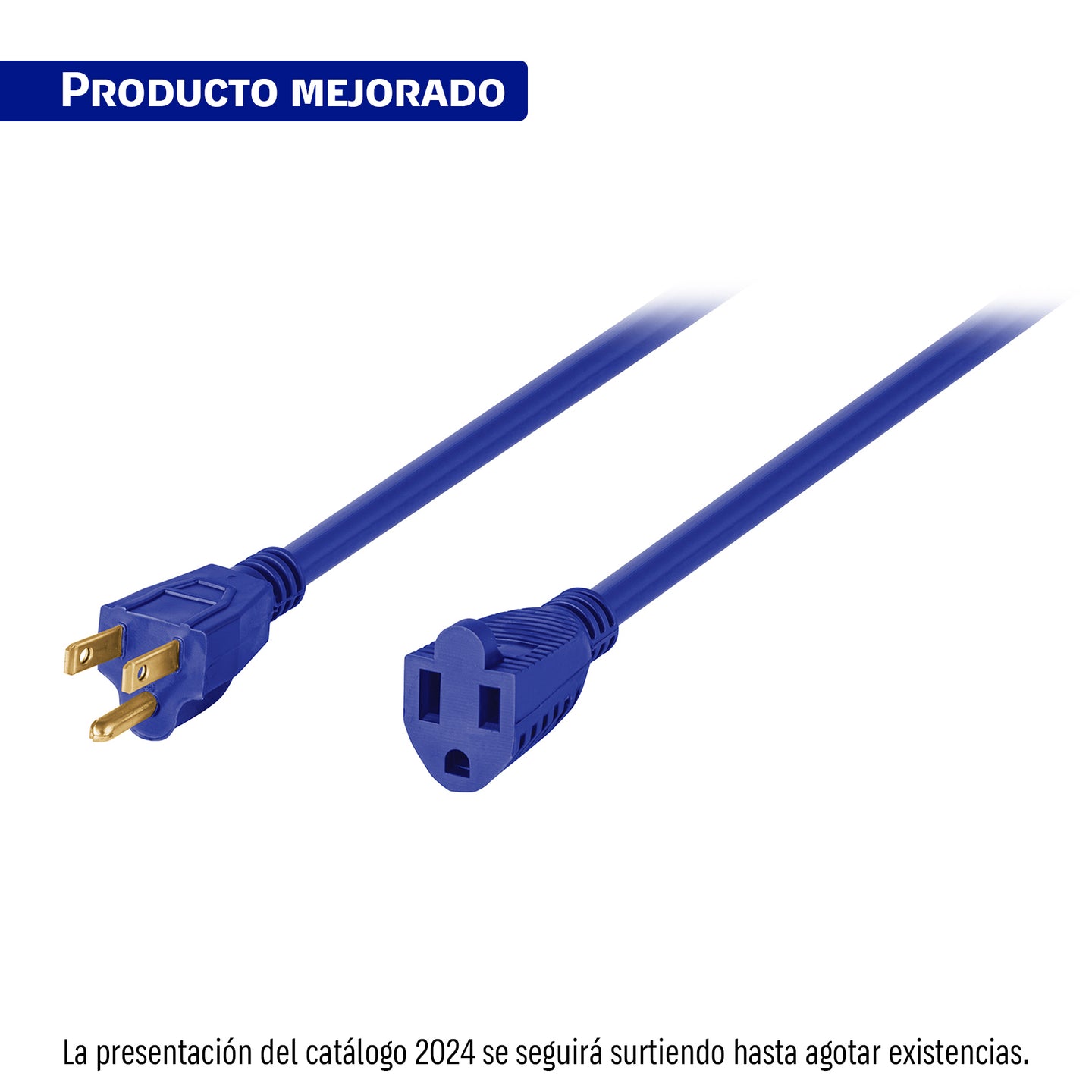 ERA-2X16 Extensión de uso rudo aterrizada 2 m calibre 16, Volteck