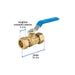 Acople Reparación Foset ESCO-3/4X 3/4" Latón 400 PSI | Compra Online