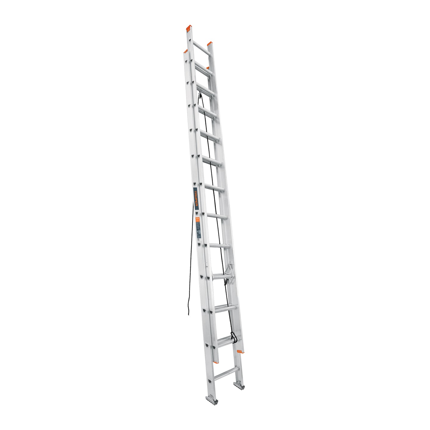 ESE-224 Escalera de extensión, tipo II, 24 peldaños, Truper