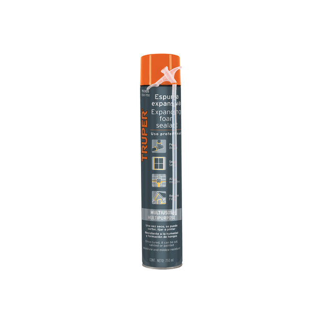 ESEX-750 Espuma expansiva de poliuretano, 750 ml, TRUPER