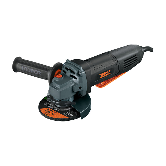ESMA-4580PN Esmeriladora 4-1/2", 850 W, int. paleta, TRUPER INDUSTRIAL