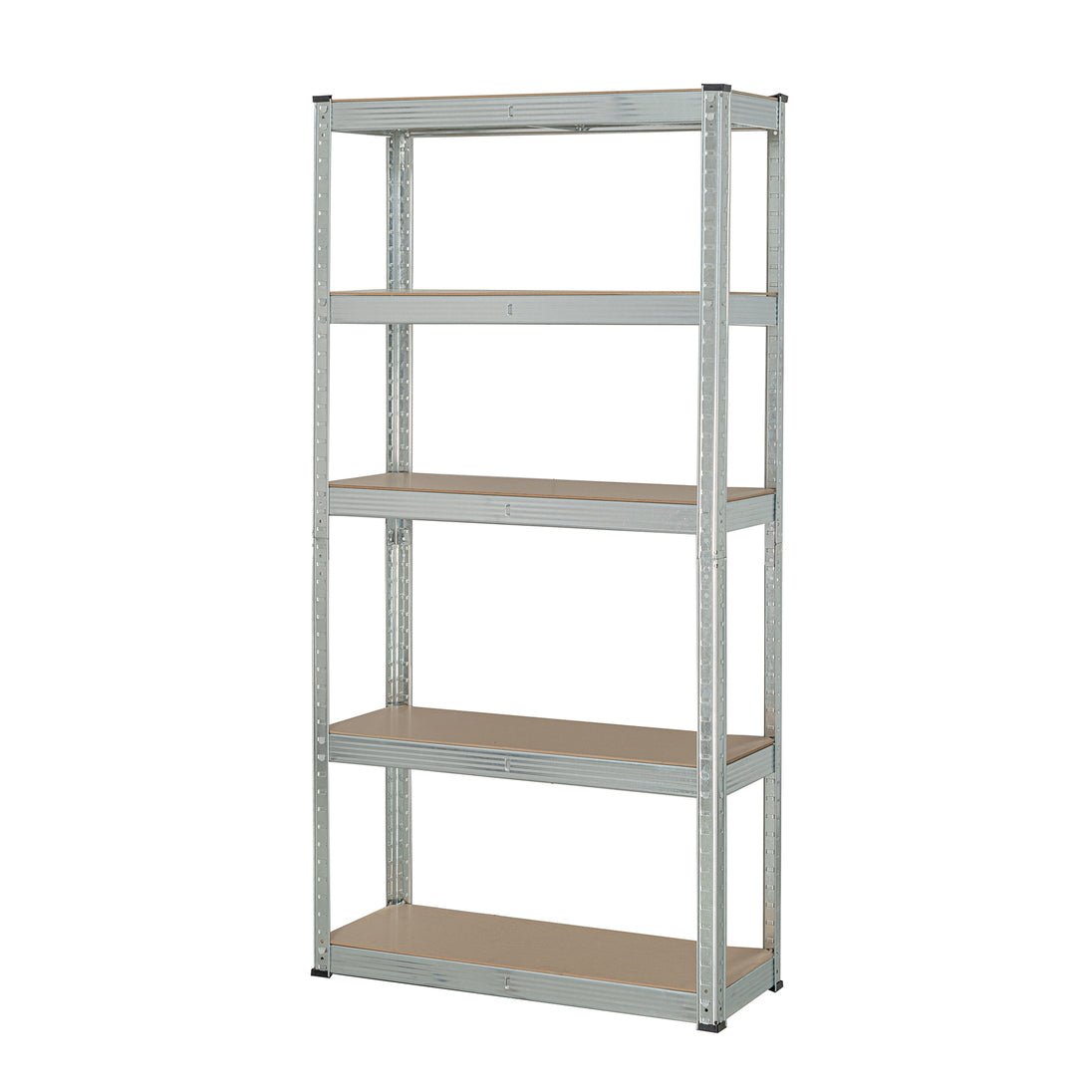 ESME-351 Estante metálico 5 repisas MDF cap. 35 Kg,150x30x75, PRETUL