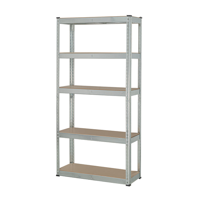 ESME-351 Estante metálico 5 repisas MDF cap. 35 Kg,150x30x75, PRETUL