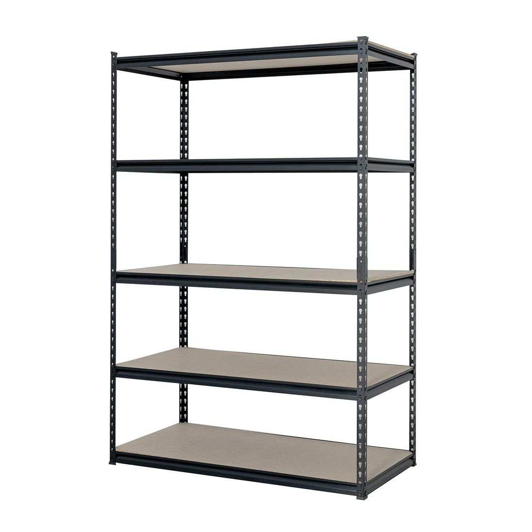 ESME-602 Estante metálico 5 repisas MDP cap. 60 Kg,180x60x120, PRETUL