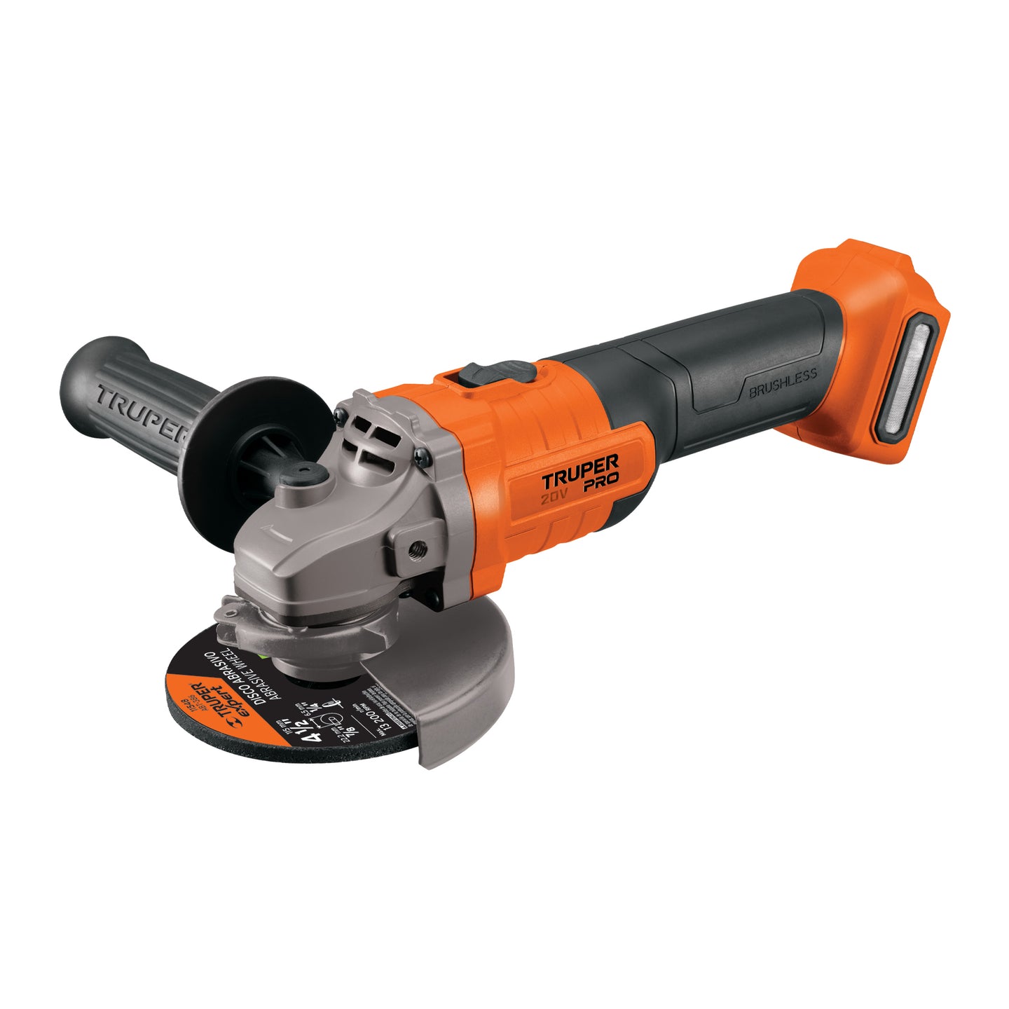 ESMI-20AS Esmeriladora 4-1/2", 20V, sin accesorios, TRUPER PRO