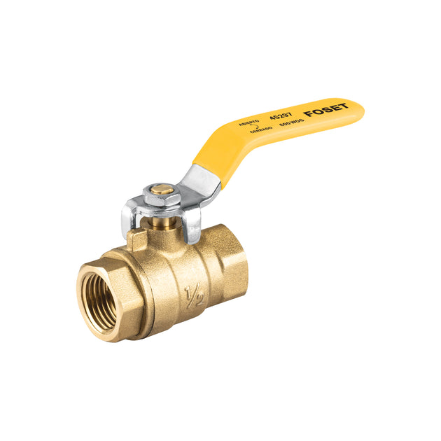 ESRO-1/2XA Válvula de esfera para gas, roscable, 1/2", alta presión