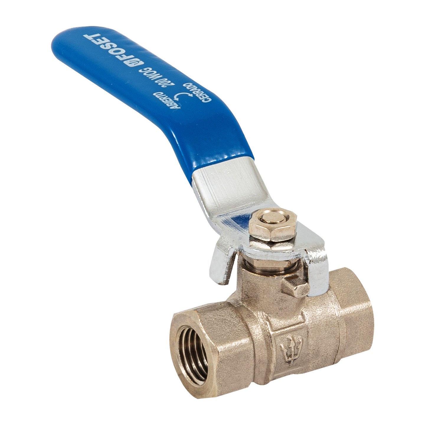 ESRO-1/4 Válvula de esfera de latón, roscable 1/4", FOSET