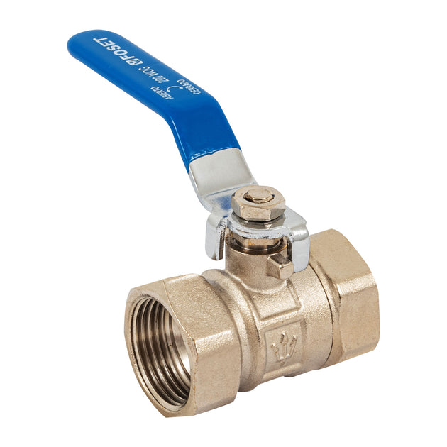 ESRO-1 Válvula de esfera de latón, roscable 1", FOSET