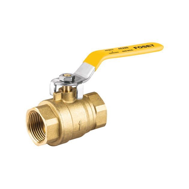 ESRO-1XA Válvula de esfera para gas, roscable, 1", alta presión