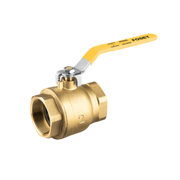 ESRO-2XA Válvula de esfera para gas, roscable, 2", alta presión
