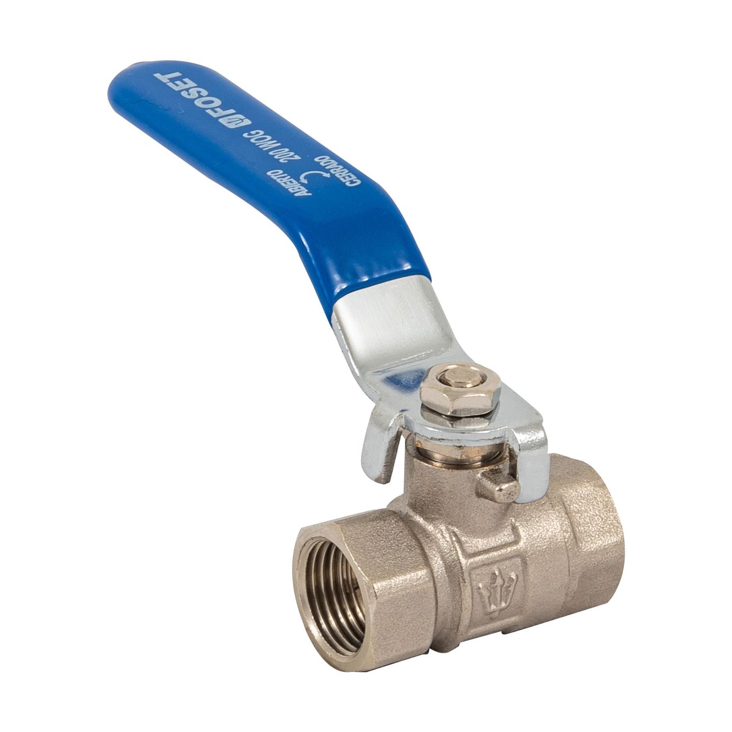 ESRO-3/8 Válvula de esfera de latón, roscable 3/8", FOSET