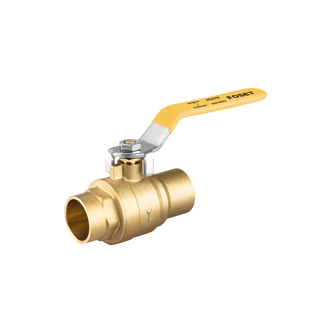 ESSO-1XA Válvula de esfera para gas, soldable, 1", alta presión
