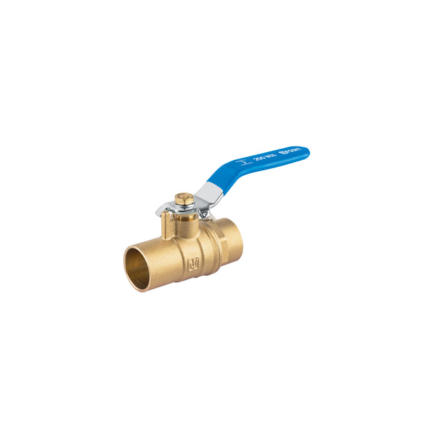 ESSO-3/4 Válvula de esfera de latón, soldable 3/4", FOSET
