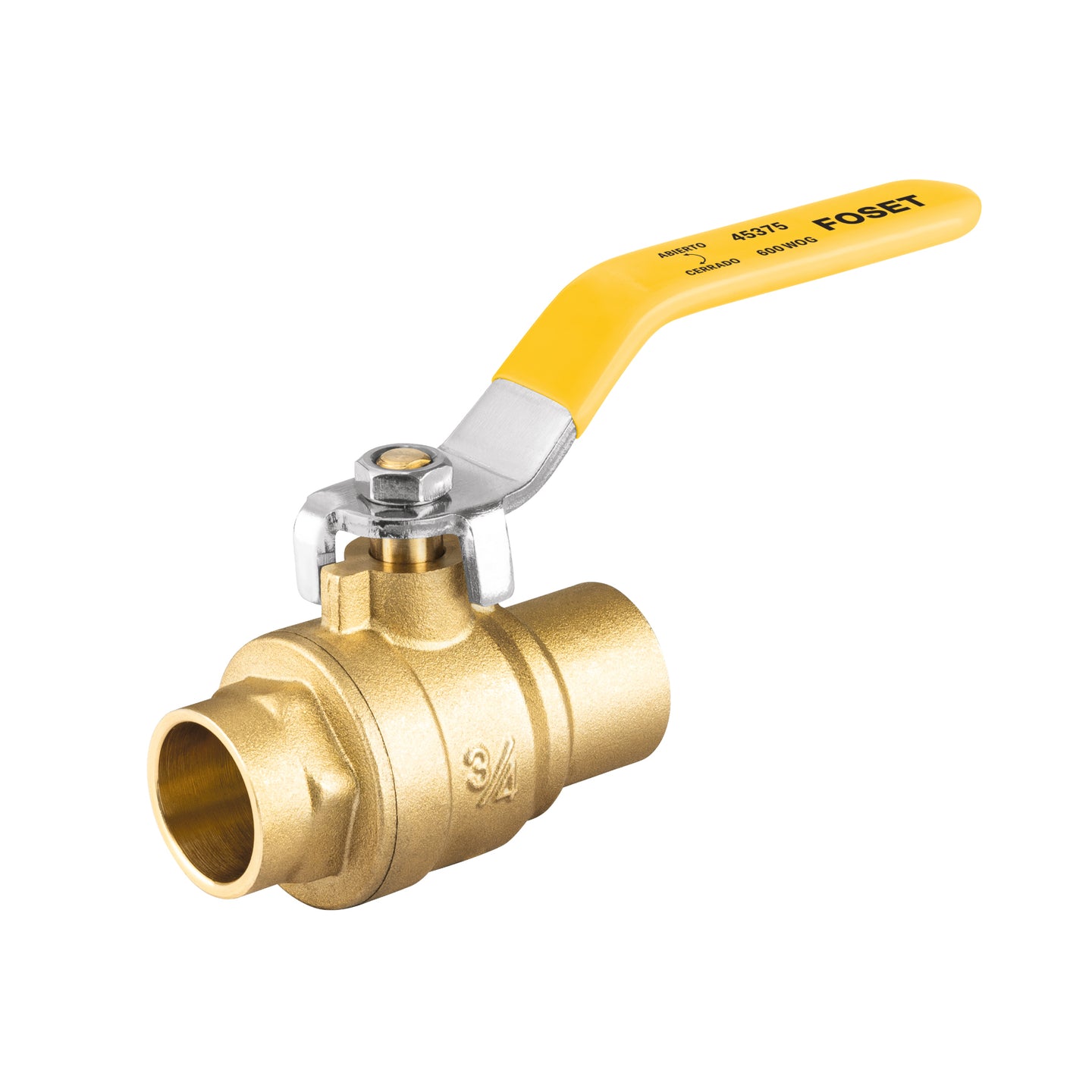 ESSO-3/4XA Válvula de esfera para gas, soldable, 3/4", alta presión
