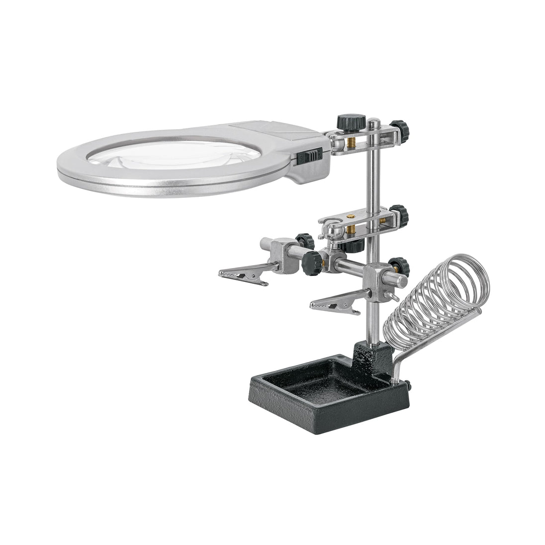 ESSU-4 Estación de sujeción con lupa y luz LED, TRUPER