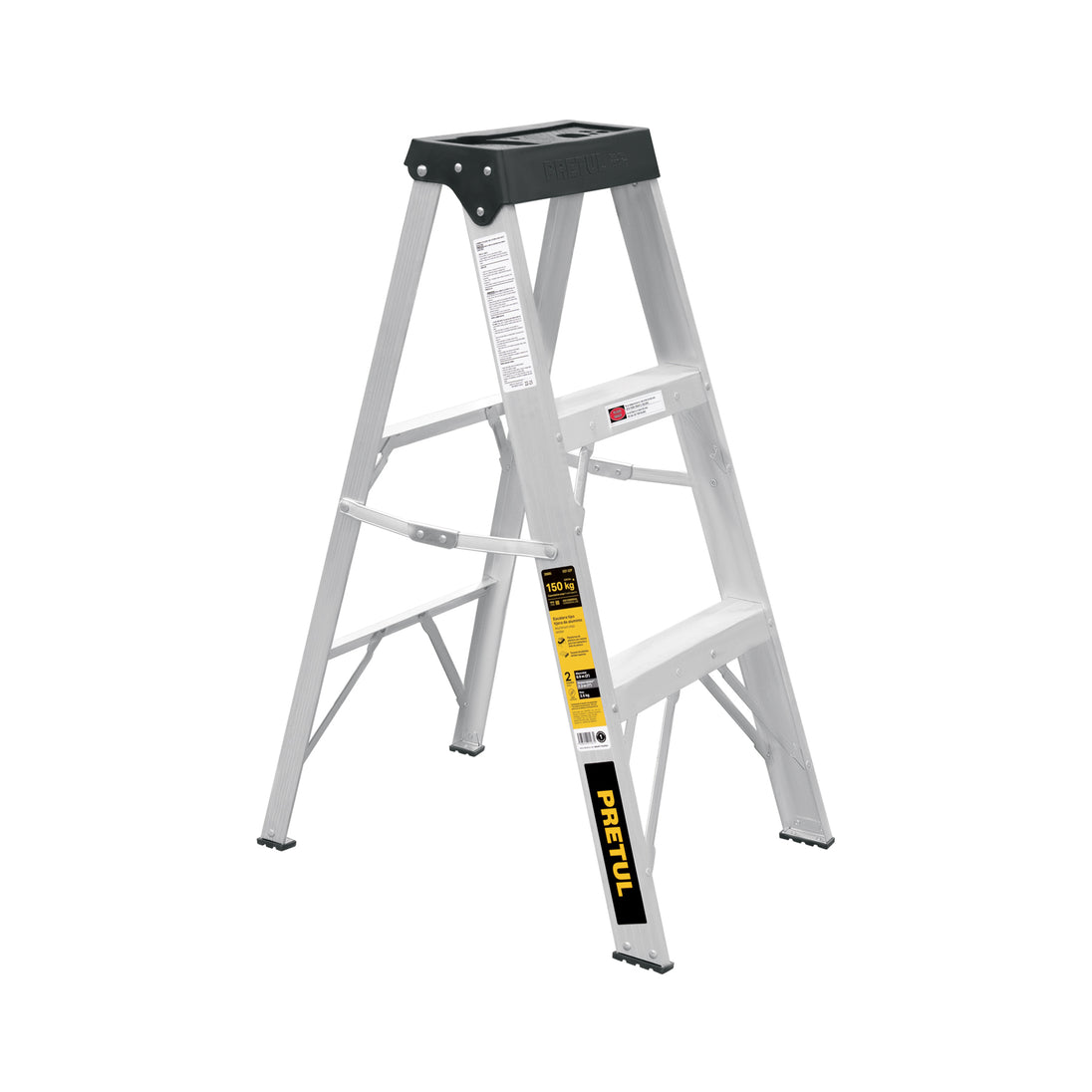 EST-32P Escalera de tijera tipo III 2escalones, PRETUL