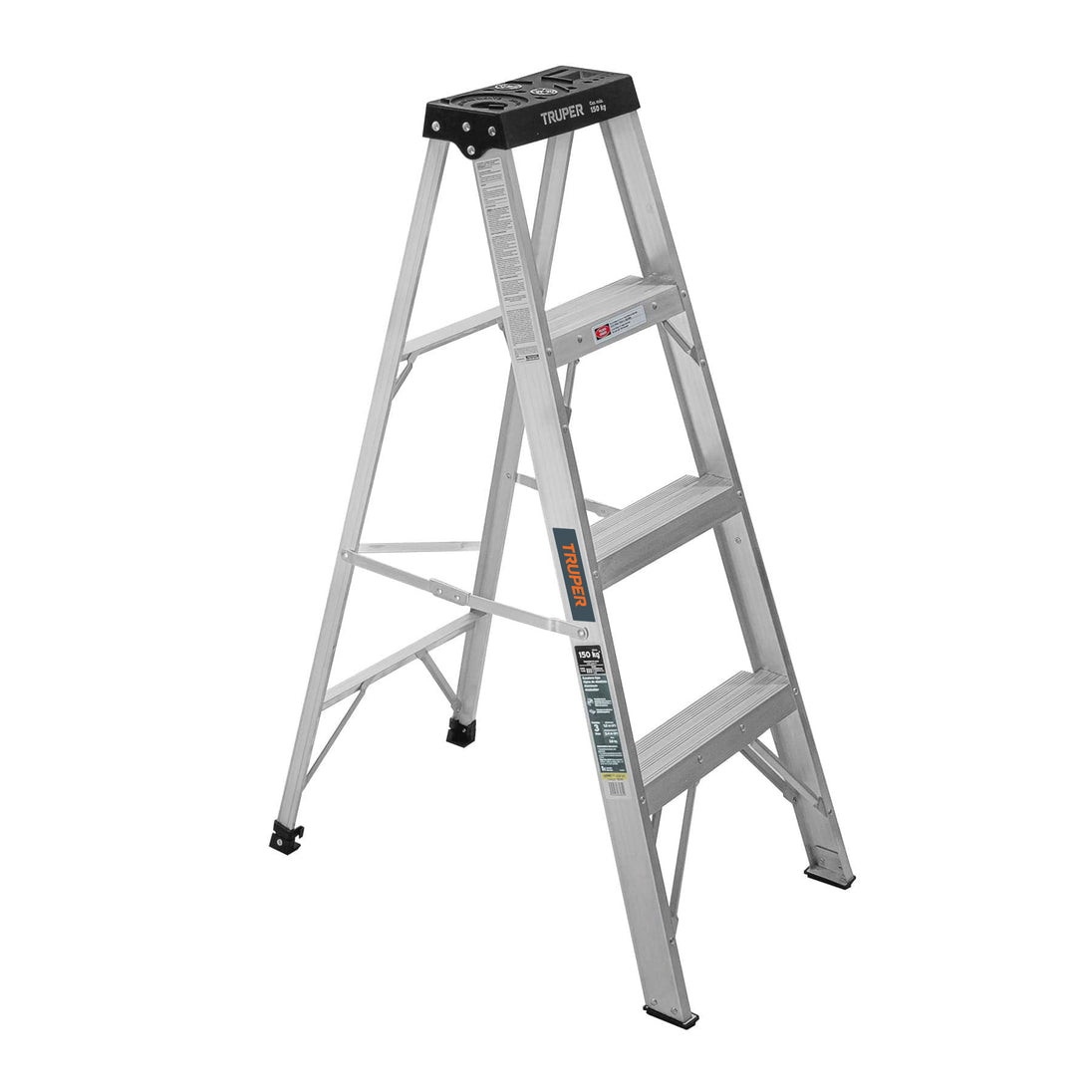 EST-33 Escalera de tijera tipo III 3 escalones, Truper