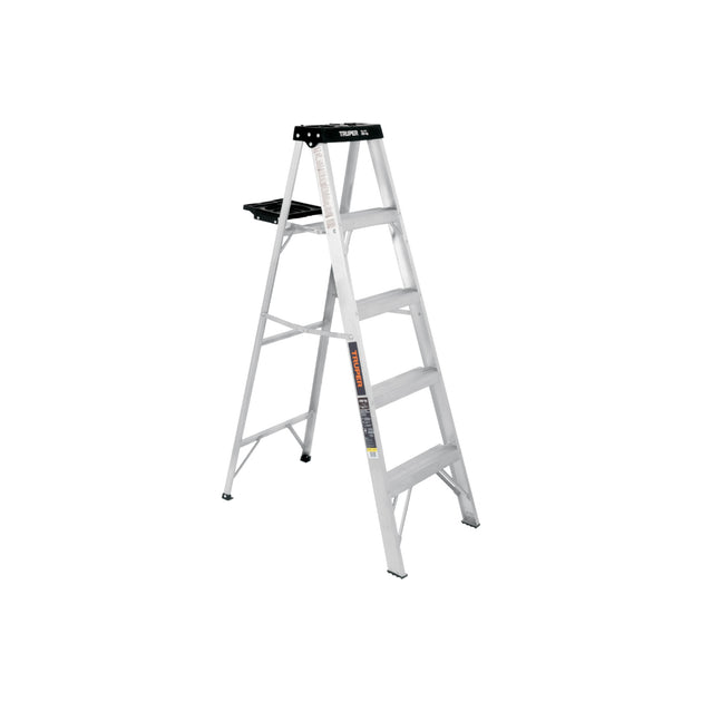EST-34 Escalera de tijera tipo III 4 escalones y bandeja, Truper