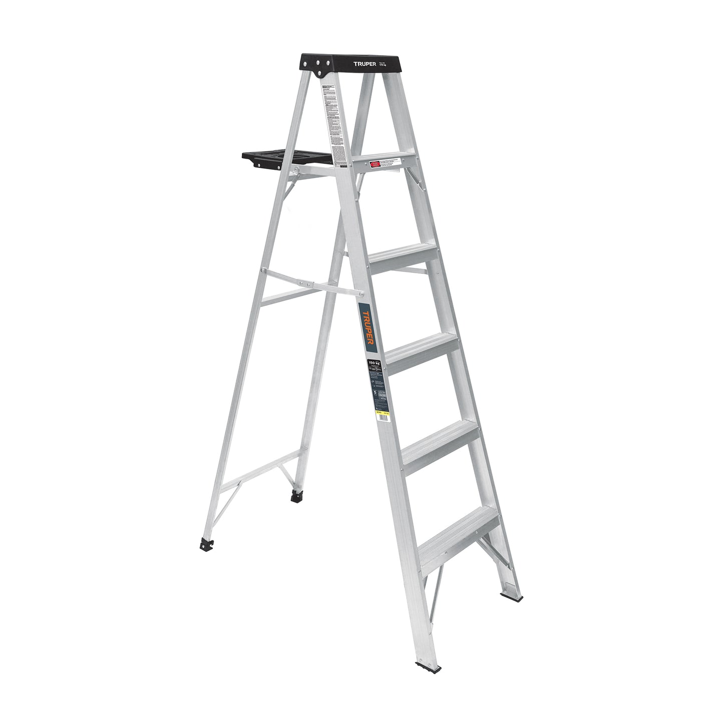 EST-35 Escalera de tijera tipo III 5 escalones y bandeja, Truper