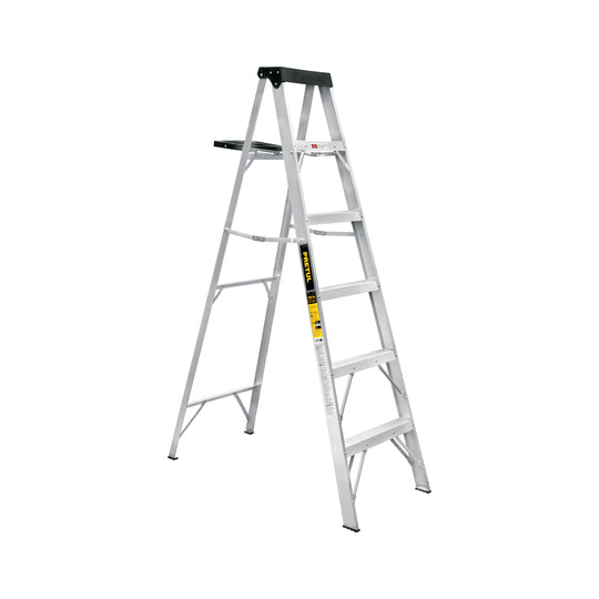 EST-35P Escalera de tijera tipo III 5 escalones y bandeja, PRETUL