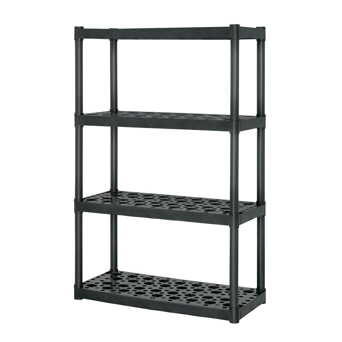 EST-4 Estante plástico uso rudo 4 rep/cap. 70 Kg, 142x43x91,TRUPER