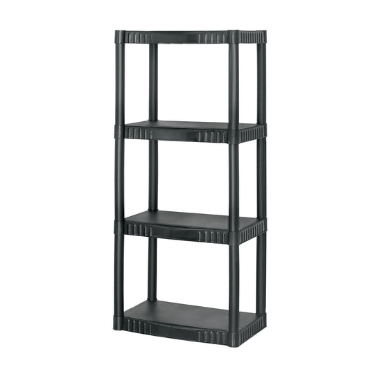 EST-4P Estante plástico 4 repisas cap. 27 Kg, 123x36x56, PRETUL