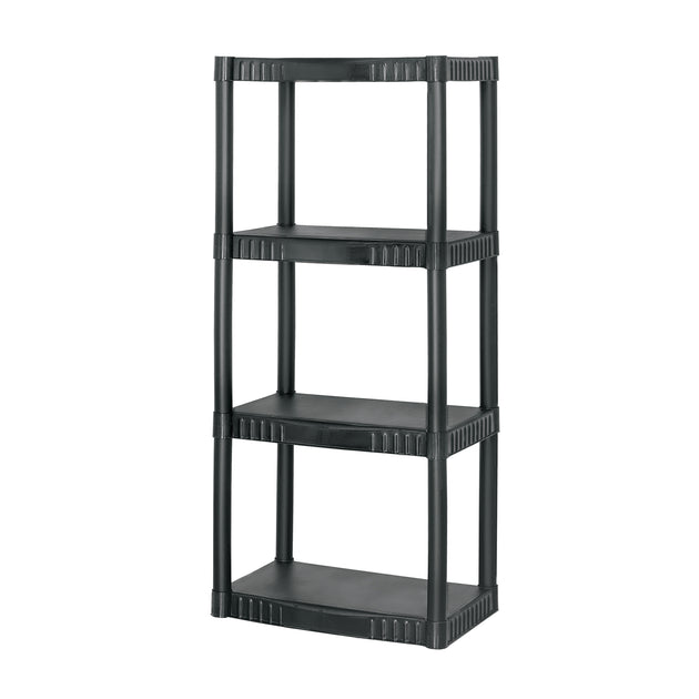EST-4P Estante plástico 4 repisas cap. 27 Kg, 123x36x56, PRETUL