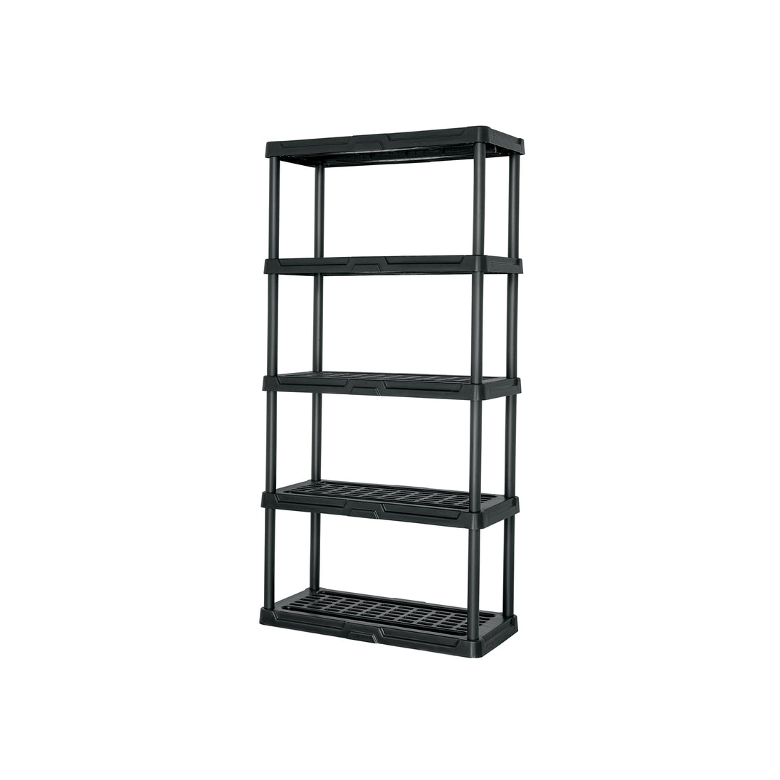EST-5P Estante plástico 5 repisas cap. 35 Kg, 180x44x92, PRETUL