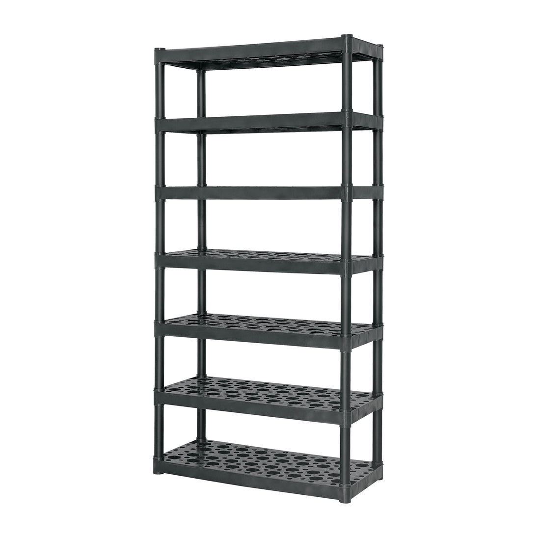 EST-7 Estante plástico uso rudo 7 rep/cap. 70 Kg, 185x43x91,TRUPER